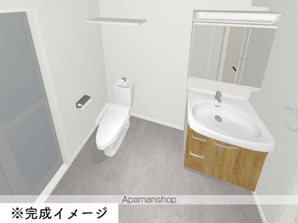 番町ブリックガーデン京都[3LDK/75.74m2]の洗面所