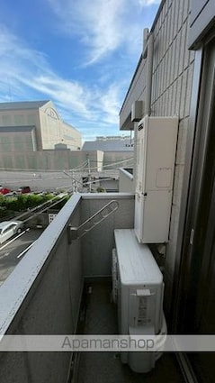 グリーンスクエア[1DK/32.96m2]のバルコニー