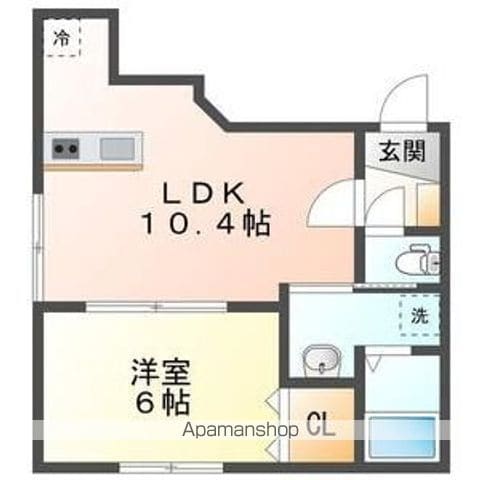 セブンスコート円山の間取り写真
