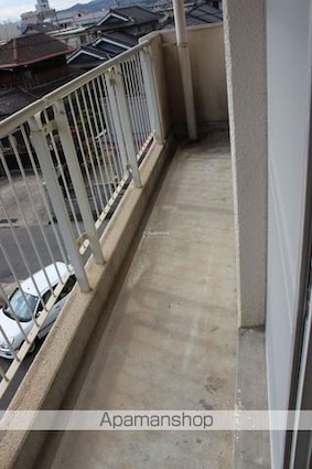 沖マンション[2DK/43.88m2]のバルコニー