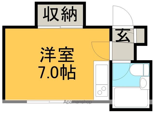 南郷ハイツの間取り写真