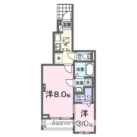 【グラシアス　南アルプスの間取り】