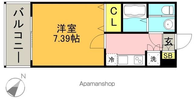 サヴォイ　博多エレメンツの間取り