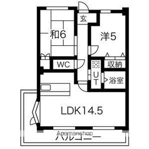 グランメール香久山の間取り写真