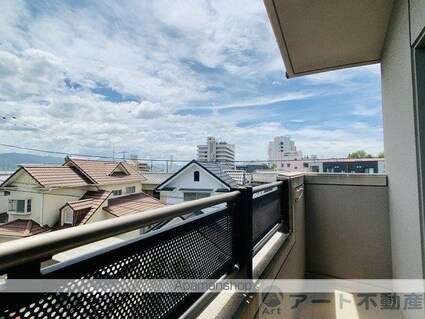 ＧＥＮ重信館[1R/22m2]のバルコニー