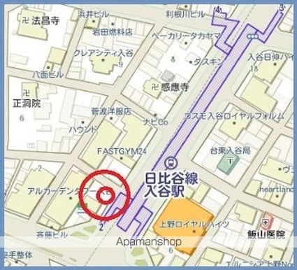 グランカーサ上野入谷[1K/25.42m2]のその他内装