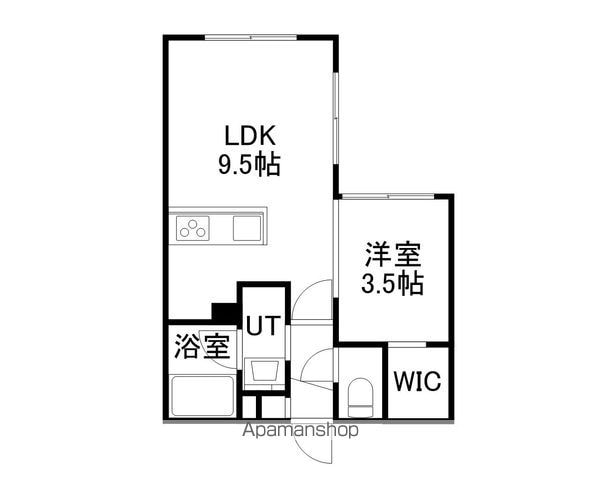 SーRESIDENCE厚別南の間取り写真