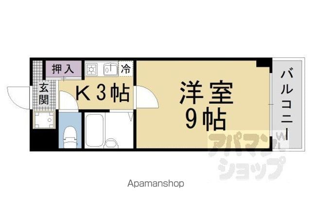 ソルフィー山科の間取り写真