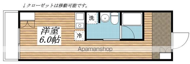 府中市宮西町のマンションの間取り