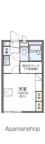 レオパレス歩の間取り写真