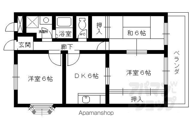 パレアンソレイエの間取り写真
