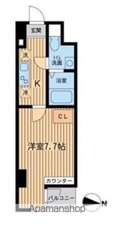 アムス四谷三丁目の間取り写真