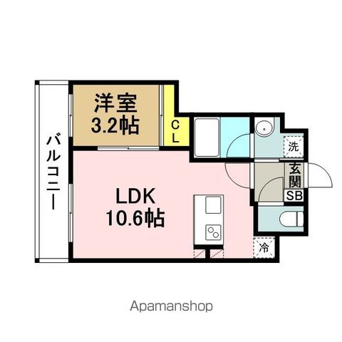 【ビエネスタ千代県庁口の間取り】