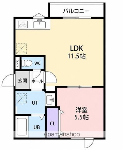 LIEN FORT TAKUYUの間取り写真