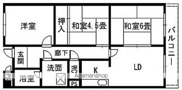 コンフォートステージIIの間取り写真