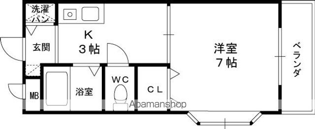 ラヴェニュー西牧野の間取り写真
