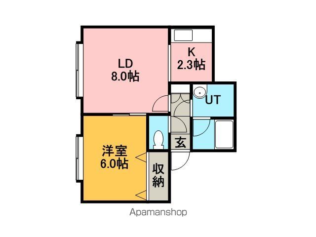 フリーダムハイツNの間取り写真