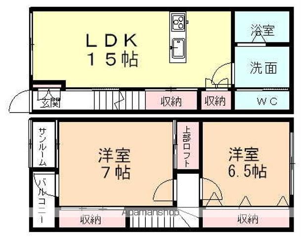 ファイン向新庄の間取り写真