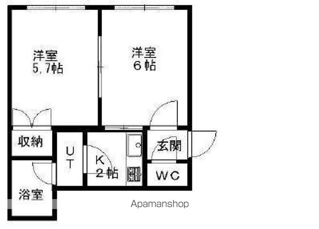PLATZ澄川の間取り写真