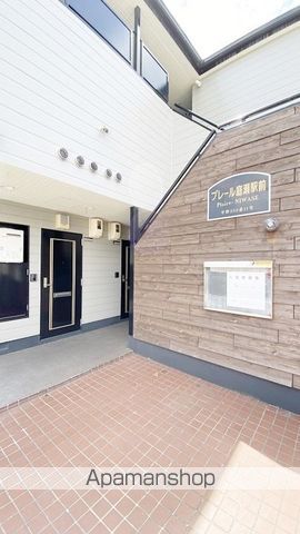 プレール庭瀬駅前の玄関写真
