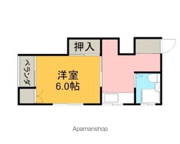 立花アパートの間取り写真