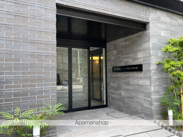 パークアクシス神楽坂・早稲田通りの玄関写真