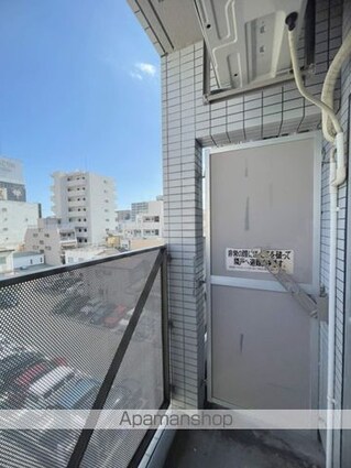 広島県広島市中区大手町５丁目[1K/17.88m2]のバルコニー