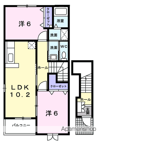 神栖市深芝&nbsp;2階建&nbsp;築21年のイメージ