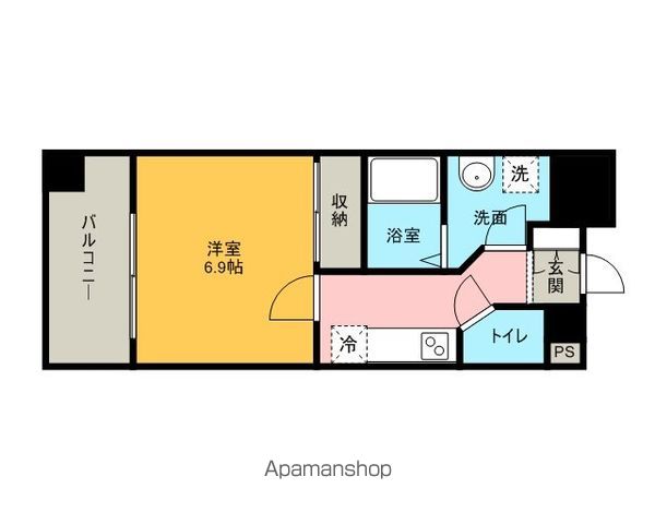 サヴォイテンジンクォーターの間取り