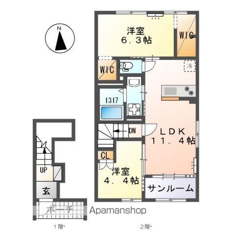 ＣＡＩ（サイ）の間取り