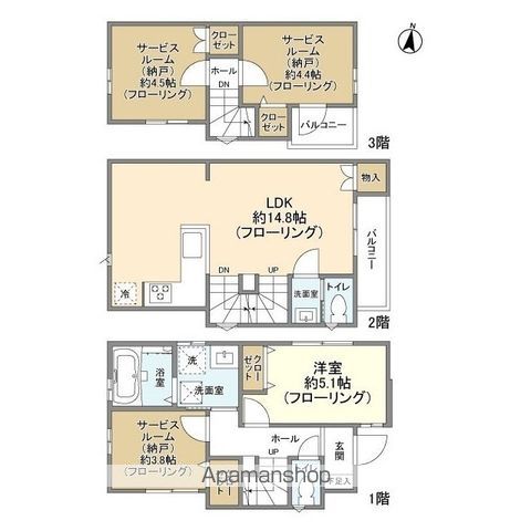 ＫＯＬＥＴ要町０２の間取り