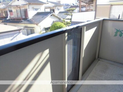 サンシャイン　タガミ　Ｂ棟[2LDK/53.72m2]のバルコニー