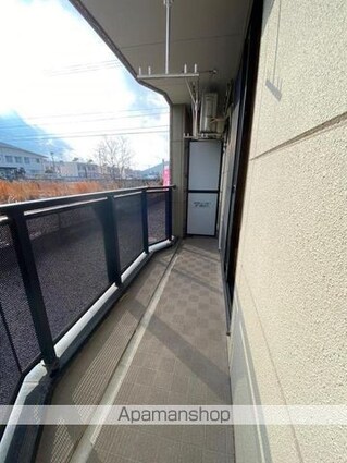 アドミレＴⅡ　[1LDK/36m2]のバルコニー