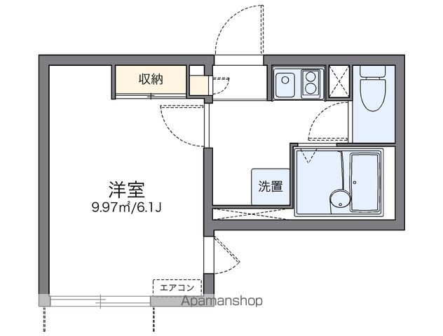 【レオネクスト川端Ⅲの間取り】