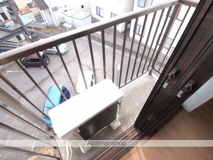 コーポ大木[1K/25m2]のバルコニー