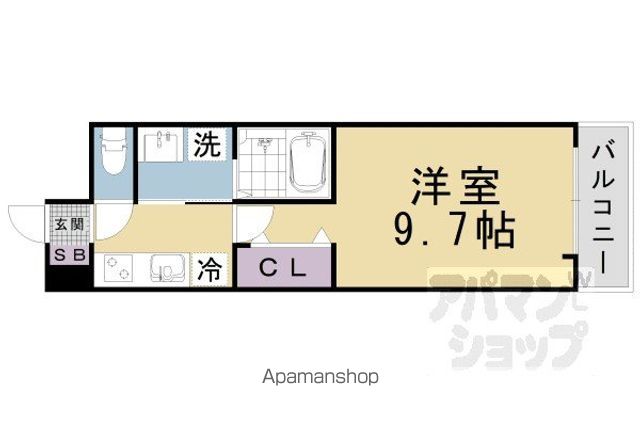 アロッジオ瀬田の間取り写真