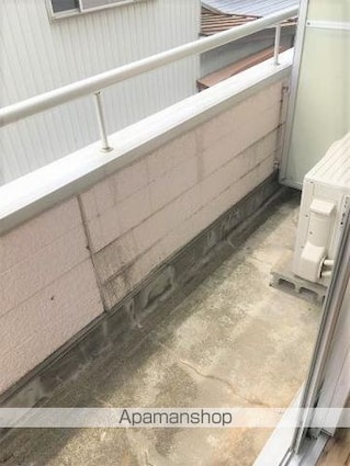 キャッスルＹ[1K/20.81m2]のバルコニー