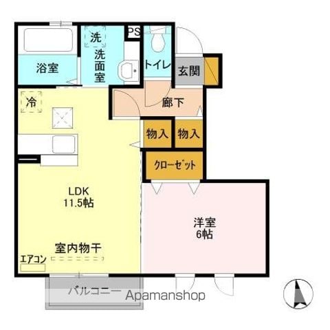 セジュール クレストの間取り写真