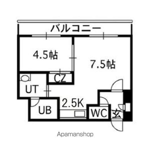 エポック南7条館の間取り写真