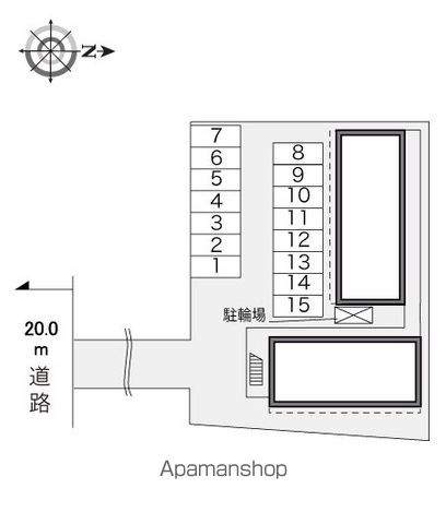 レオパレス藤 110 ｜ 静岡県浜松市中央区雄踏町宇布見4864-12（賃貸アパート1K・1階・21.81㎡） その13