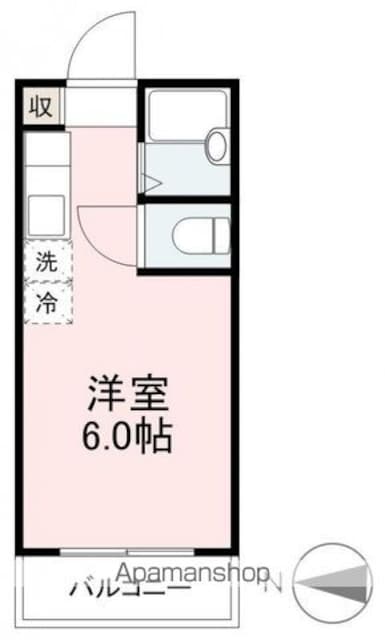 マイライフ鬼無[1R/15.66m2]の間取図