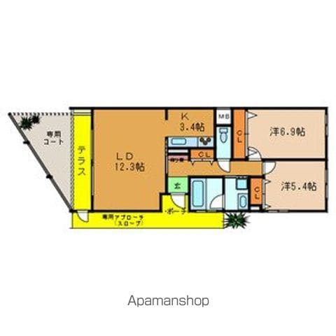 AKKORD門戸の間取り写真