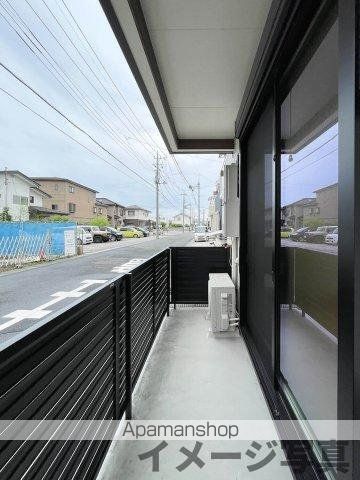 （仮称）キャメル入曽５[1LDK/32.03m2]のバルコニー