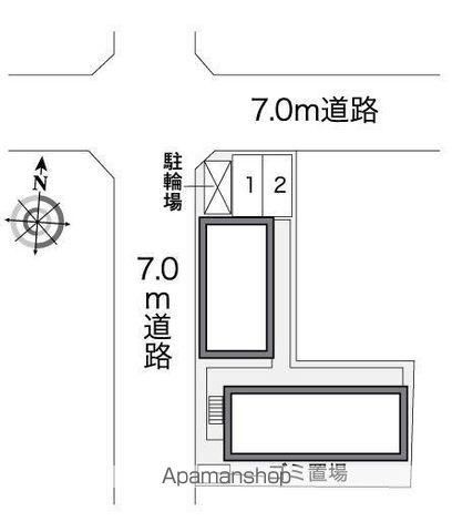 レオパレスＧＫ 205 ｜ 静岡県浜松市中央区海老塚１丁目20-1（賃貸アパート1K・2階・19.87㎡） その24