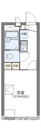 レオパレス日置通り[1K/19.87m2]の間取図