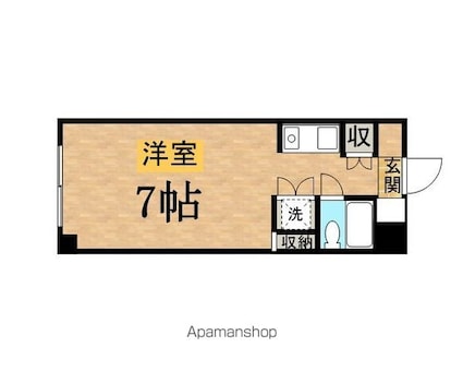 Ｌｉｆｅｉｎ聖蹟[1R/21.38m2]の間取図