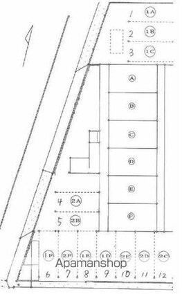ミズホハイツ[1R/22.68m2]の配置図