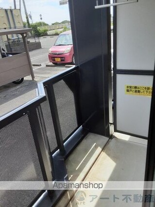 プランドール・カネキＢ棟[1K/29.75m2]のバルコニー