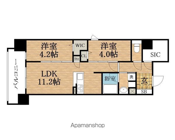 セイワパレス本町東の間取り写真