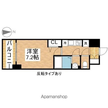 プレサンス上前津エレスタ[1K/24.13m2]の間取図